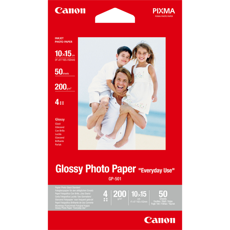 GP-501 4 X 6 (10 X 15) - 50 Sheets