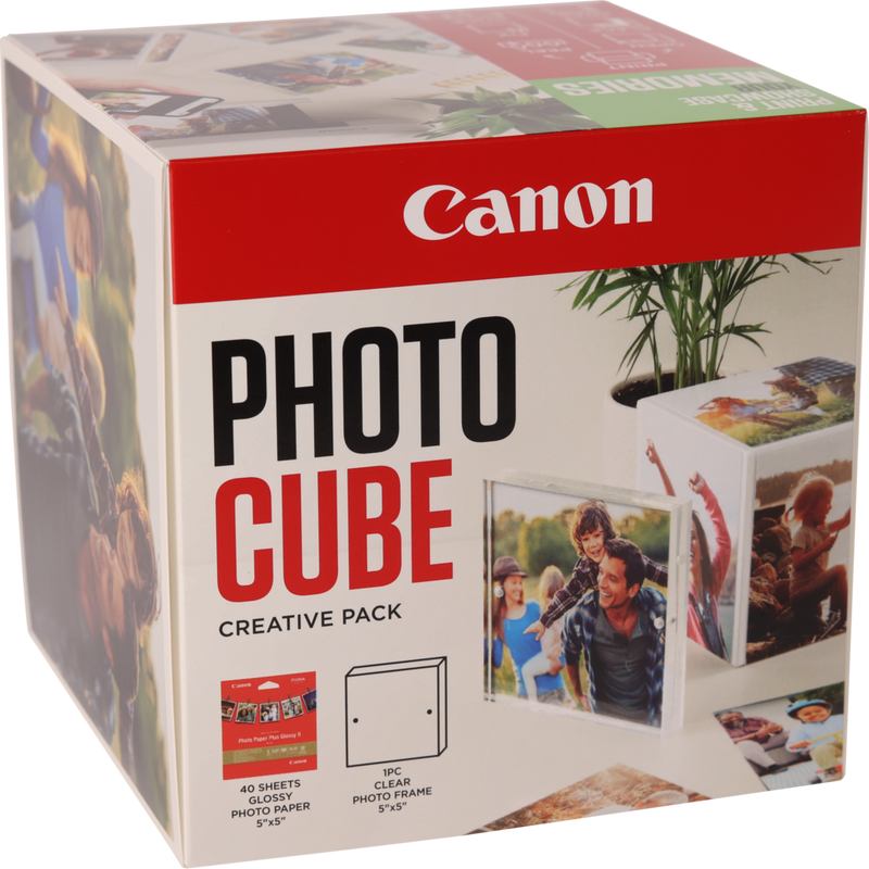 Photo Cube Green