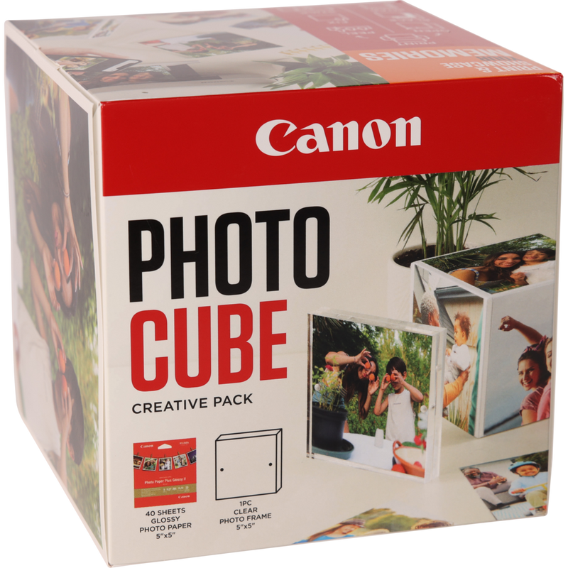 Photo Cube Orange