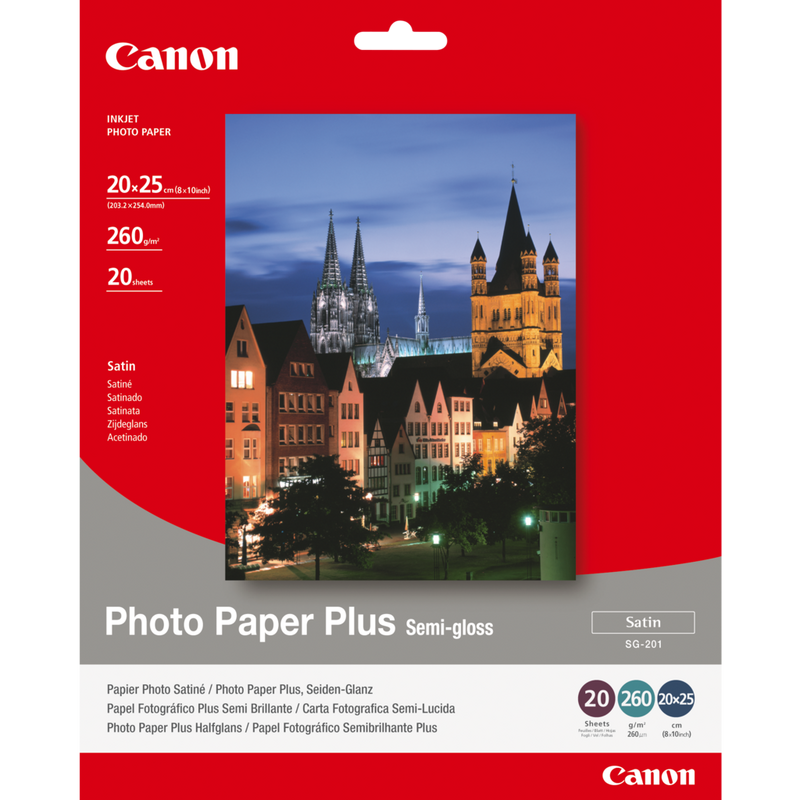 SG-201 8 X 10 (20 X 25cm) - 20 Sheets